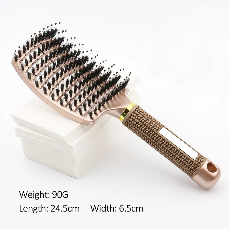 Hairdressing Comb Bristle Girls Scalp Massage