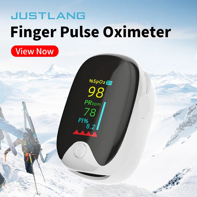 Medical Finger Pulse Oximeter Saturometer