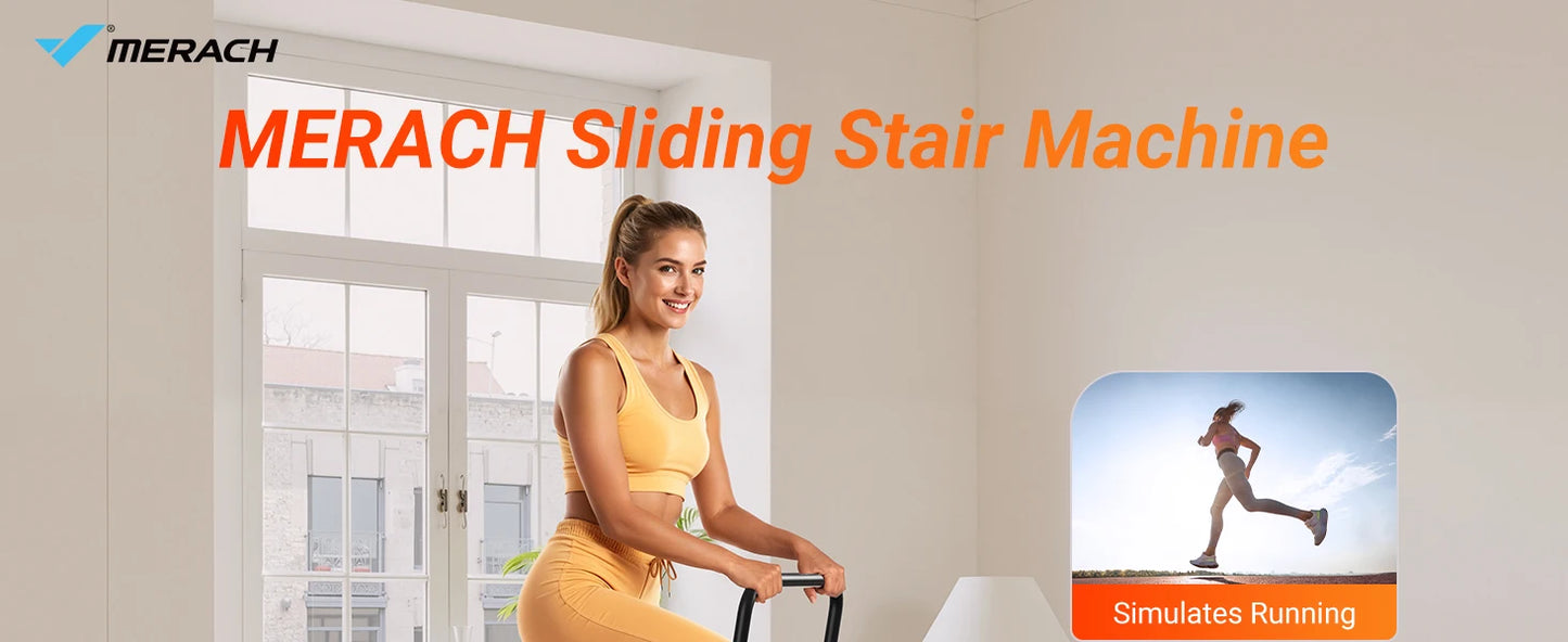 MERACH Vertical Climber for Full-Body Cardio
