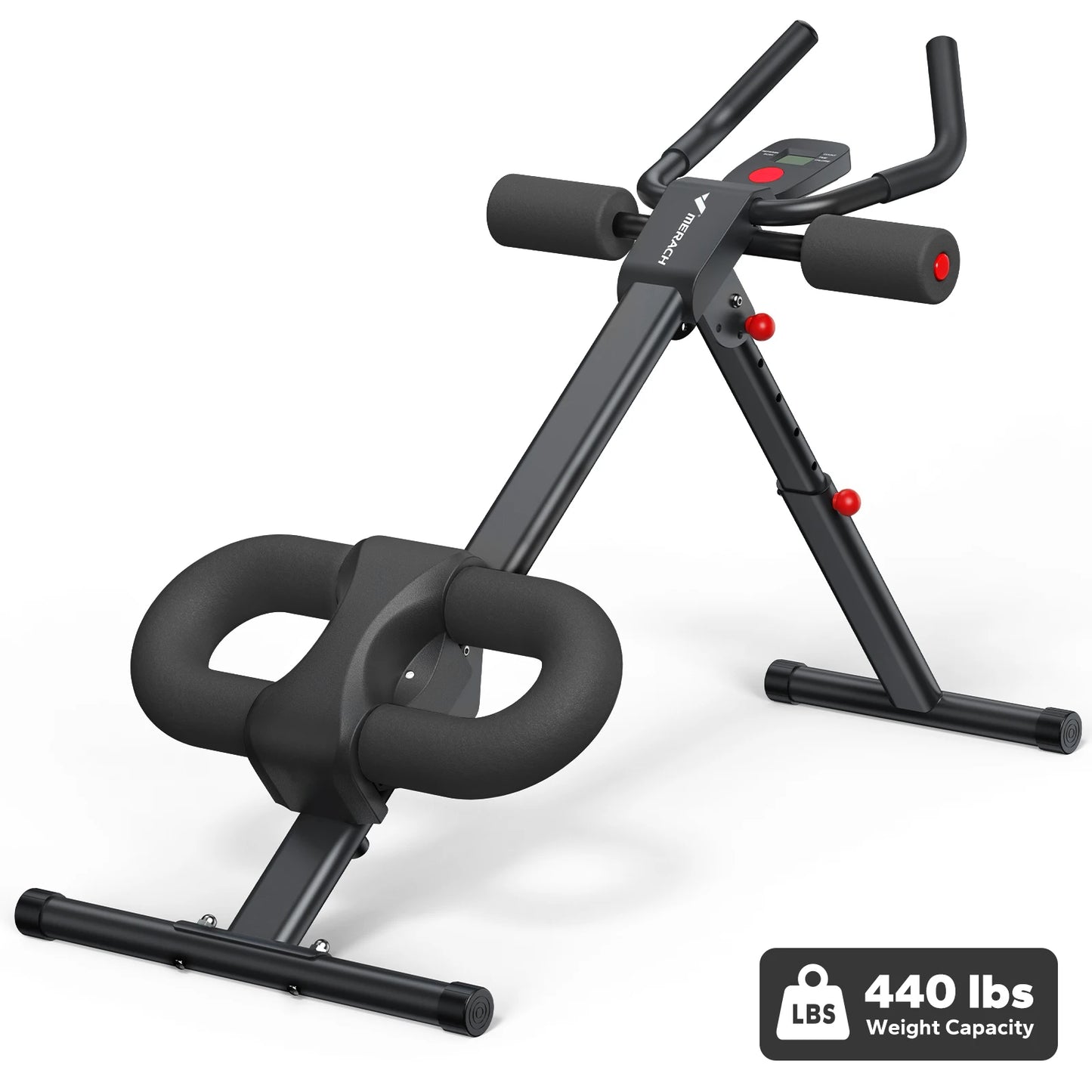 MERACH Foldable Ab Trainer with Knee Protection