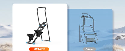 MERACH Vertical Climber for Full-Body Cardio