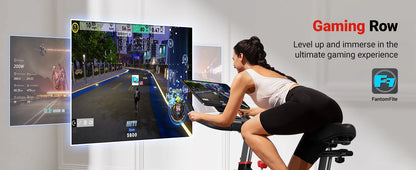 MERACH S38 Magnetic Upright Exercise Bike, 300 lbs