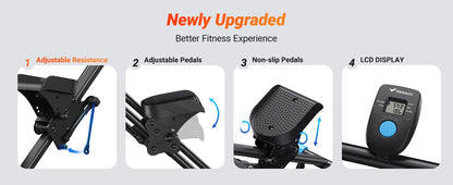 MERACH Vertical Climber for Full-Body Cardio