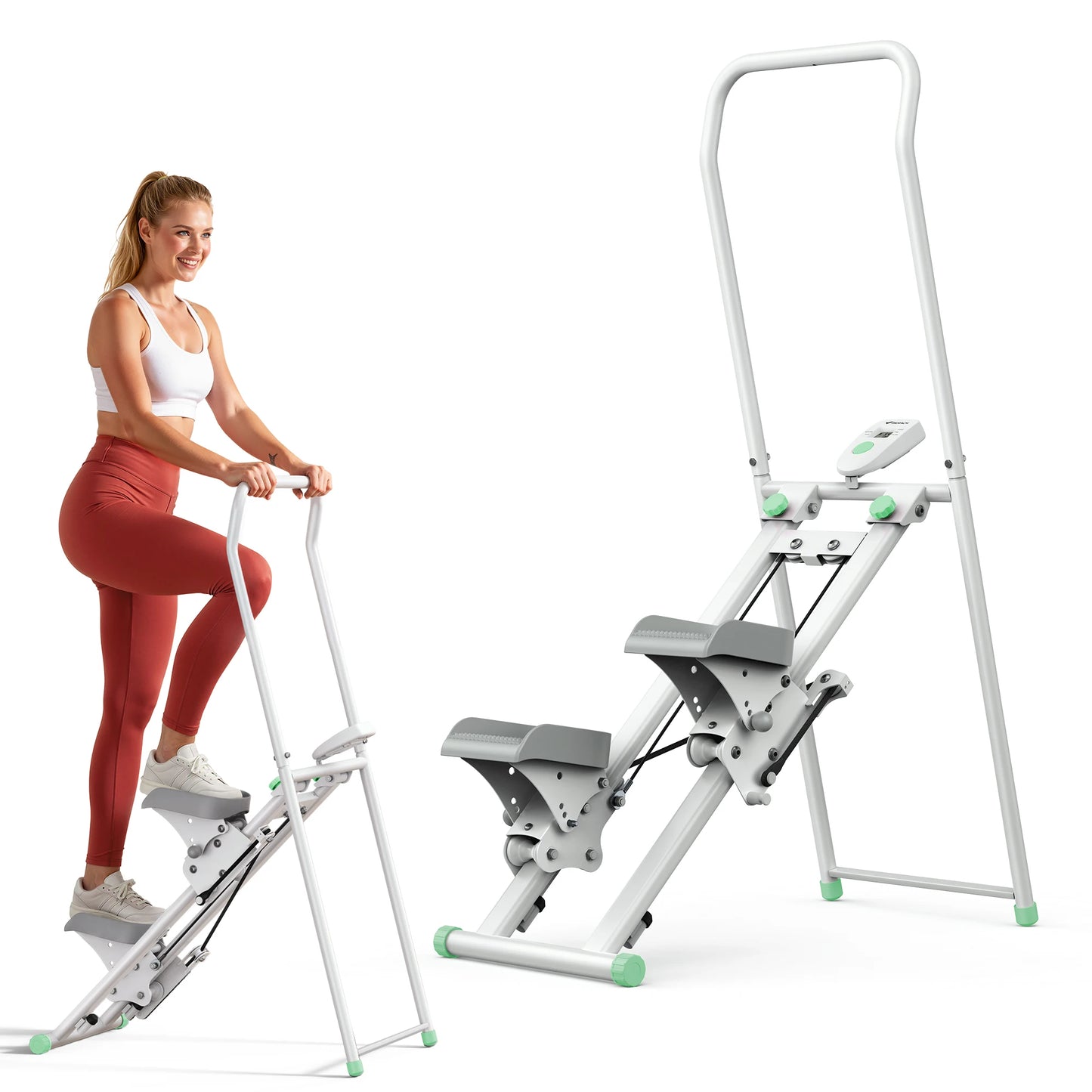 MERACH Vertical Climber for Full-Body Cardio