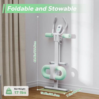 MERACH Foldable Ab Trainer with Knee Protection