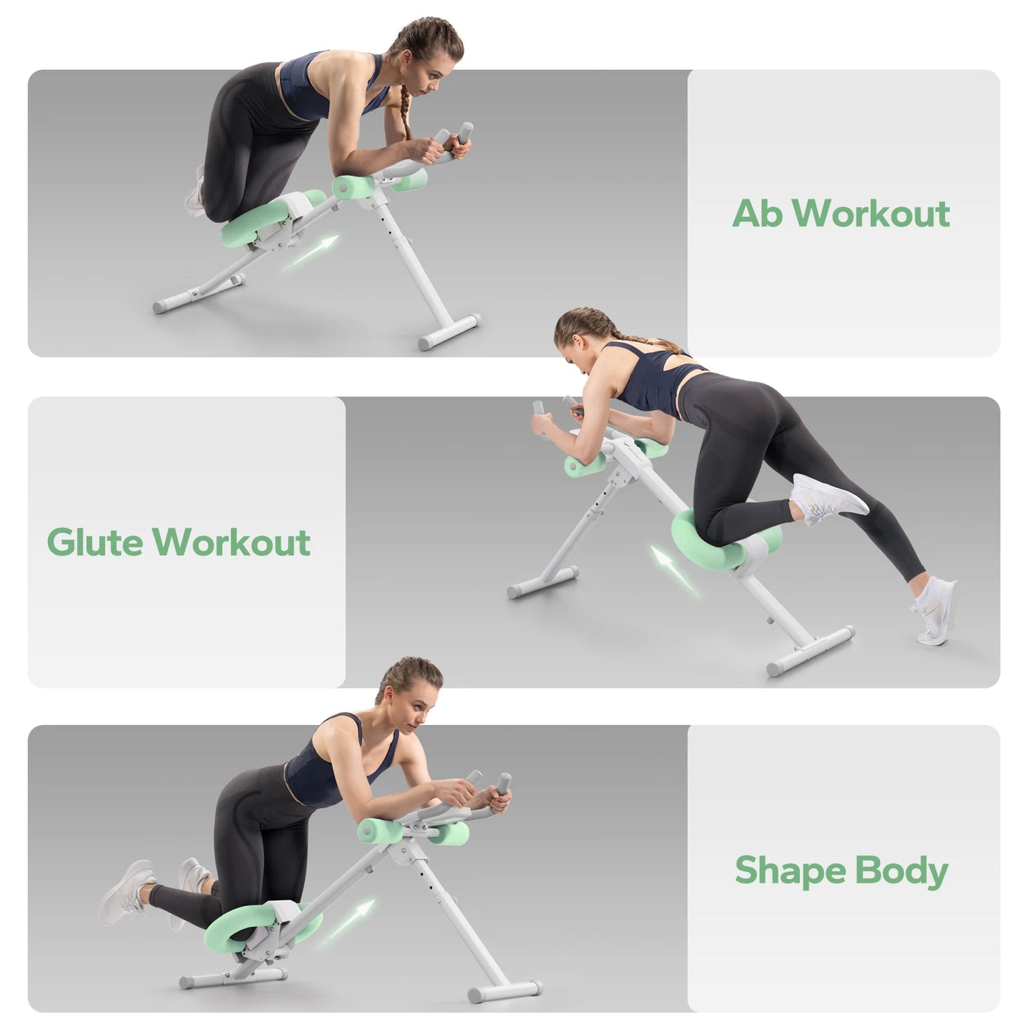 MERACH Foldable Ab Trainer with Knee Protection