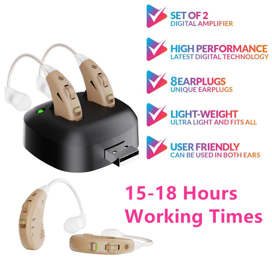 Rechargeable Hearing Aids