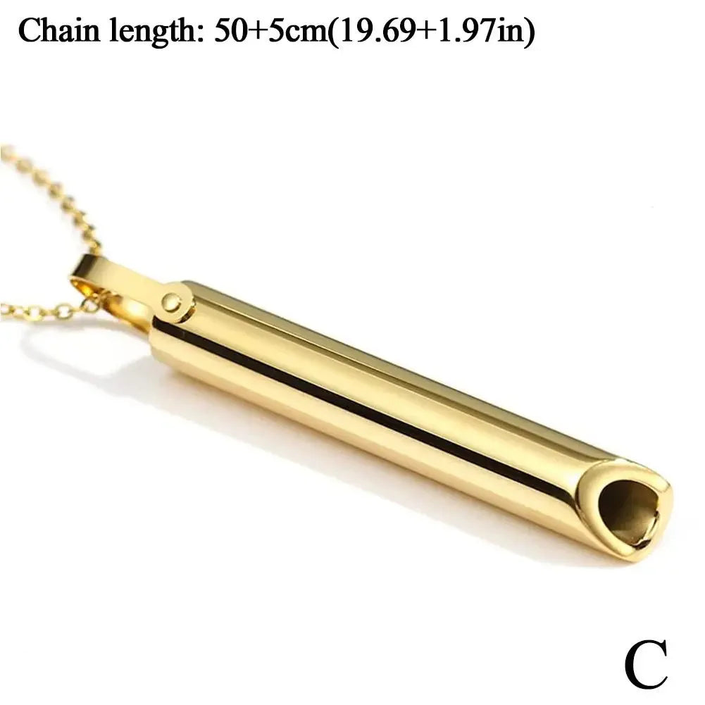 Breathlace Necklace Quit Smoking Anxiety Relief