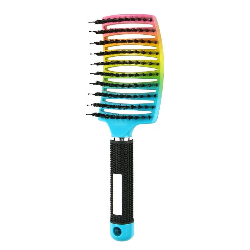 Hairdressing Comb Bristle Girls Scalp Massage