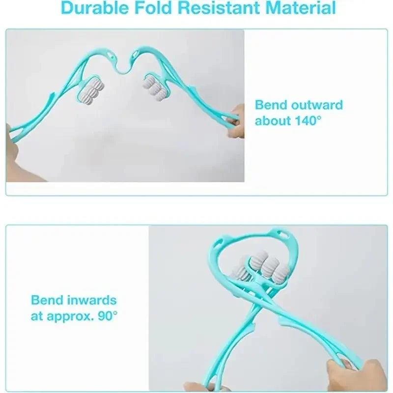 6 Wheel Pressure Point Neck Massager