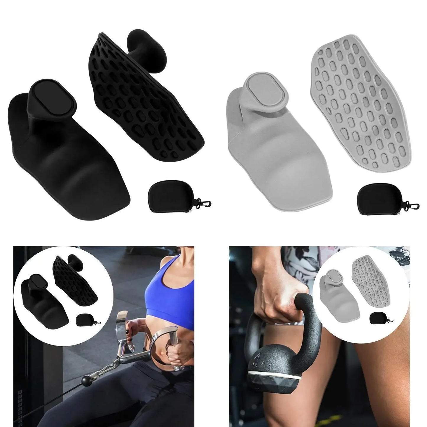 Gym Gloves Grip Strengthener