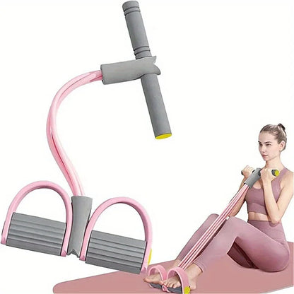 4-Tube Resistance Band Set with NBR Handles