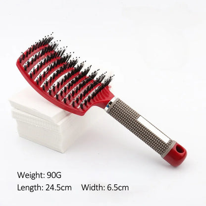 Hairdressing Comb Bristle Girls Scalp Massage