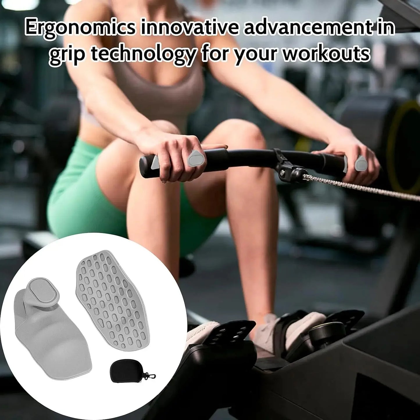 Gym Gloves Grip Strengthener