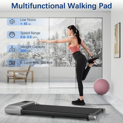 DayStride flat walking deck shown with remote control