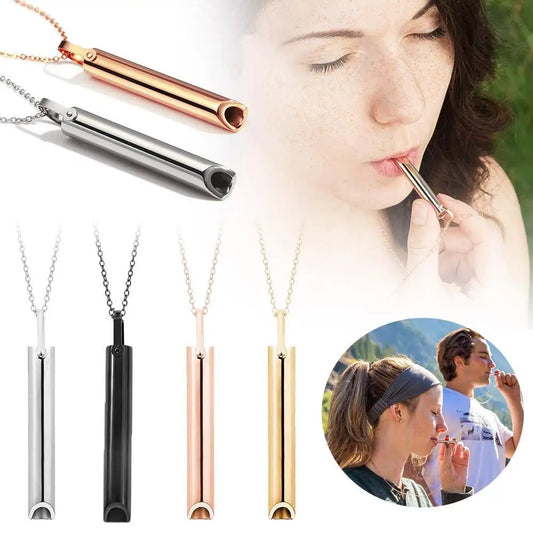 Breathlace Necklace Quit Smoking Anxiety Relief