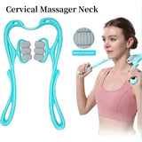 6 Wheel Pressure Point Neck Massager